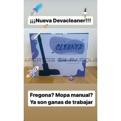 Nueva Mopa DevaCleaner con batería para parquet, tarimas, laminados y PVC