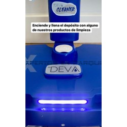 Mopa eléctrica DevaCleaner para parquet, tarimas, laminados y PVC