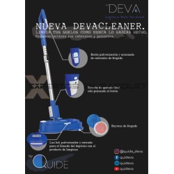 Mopa eléctrica DevaCleaner para parquet, tarimas, laminados y PVC