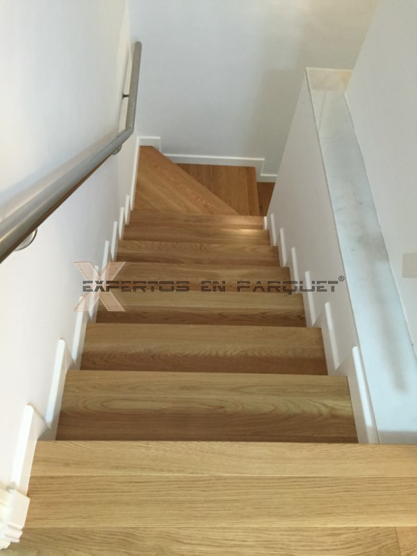 Galería Fotos De Escaleras Forradas Con Suelos De Madera Y Laminados