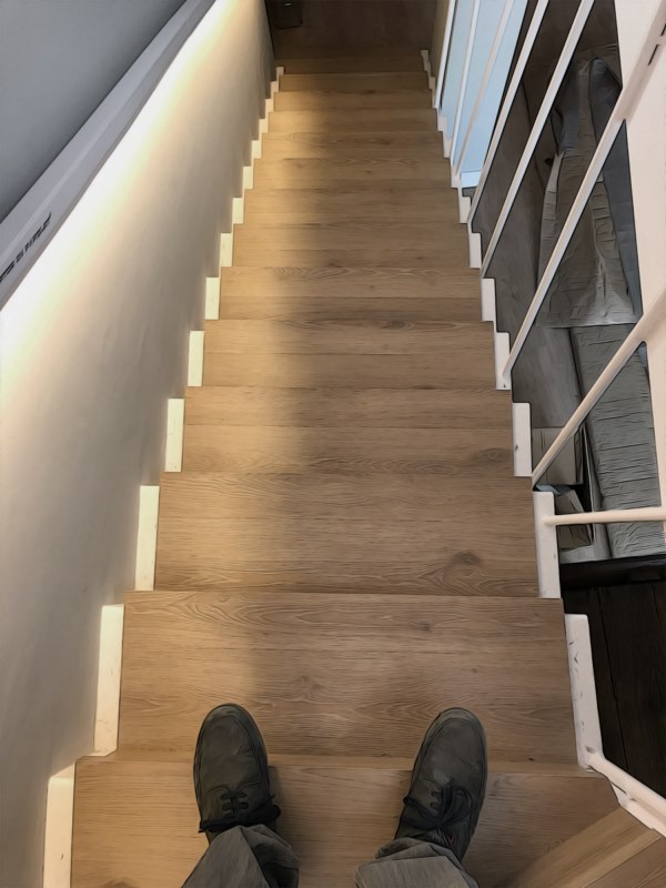 Galería Fotos De Escaleras Forradas Con Suelos De Madera Y Laminados